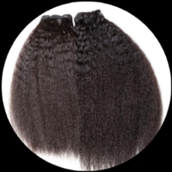 Kinky Straight ASE RAW hair texture